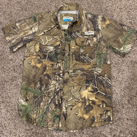 Magellan Outdoors Shirts & Tops Magellan Outdoors Fish Gear Camo